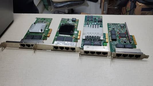 ALL TYPE OF NETWORKING CARD AVAILABLE/Broadcom Ethernet 04 Ports 1G