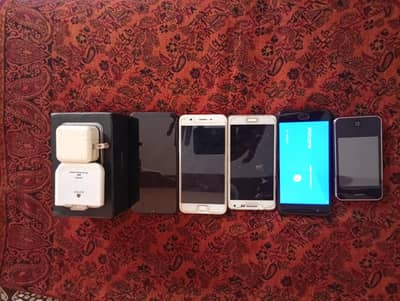 Different mobile phones 
