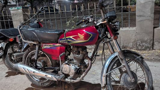 Honda CG125 1991 CDI Model japan model  Heavy and soundless Engine