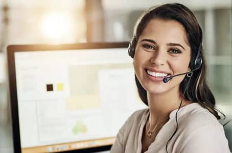 Female Telephone operator