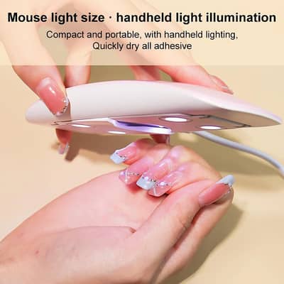 UV Led Lamp For Nails Stylish And Compact Design
