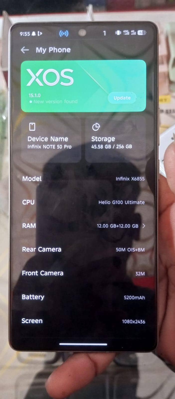 Infinite Note 50 pro 1