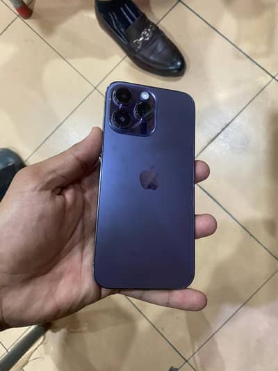 iPhone 14 Pro max deep purple 128gb mdm