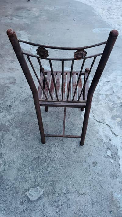 iron chairs