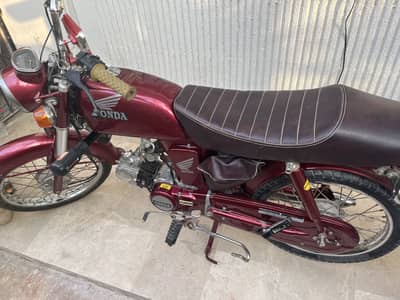 Hispeed bike convert in honda 1981 model