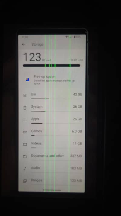 Sony Xperia mark 5 he pta he 10 by 10 he pta prove just penul line he