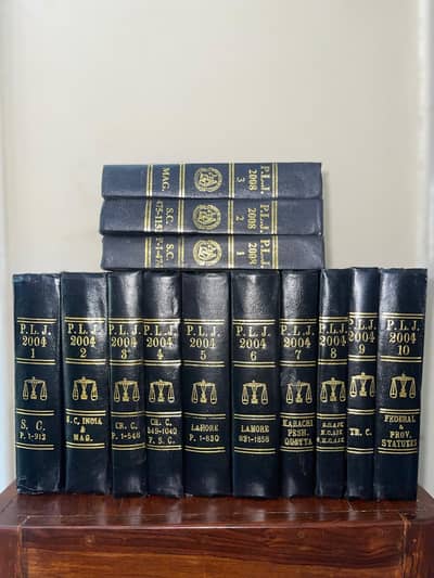 PLD, PLJ & SCMR Law Reports – Complete & Unused