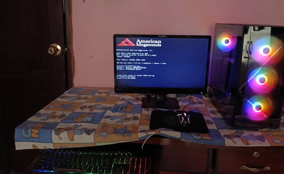 Gaming PC With LCD Full Setup 3