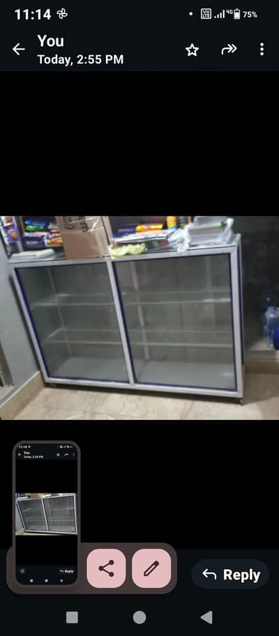 Glass shelve for office/shop