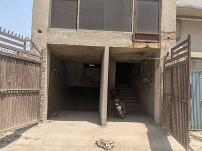 Triple-Storey 5 Marla Commercial Building With Basement For Sale Near Main Multan Road