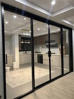 office partitions / Aluminium door / upvc windows / aluminium work