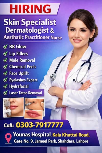 Dermatologist, skin specialist,