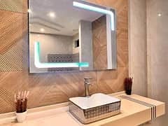 Round LED Mirror/Led mirror/ Led wall mirror/bath mirror/mirror