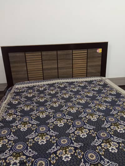pure wooden floor bed