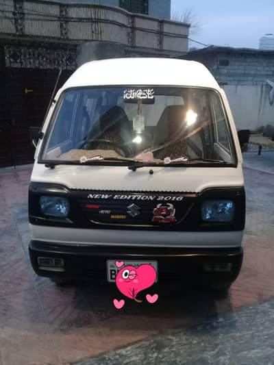 Suzuki bolan 2016 model Punjab register