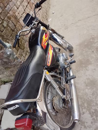 Honda CD 70 documents complete argent sale