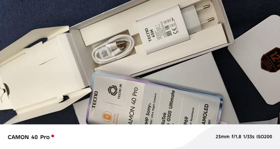 tecno camon 40 pro new charger for sale