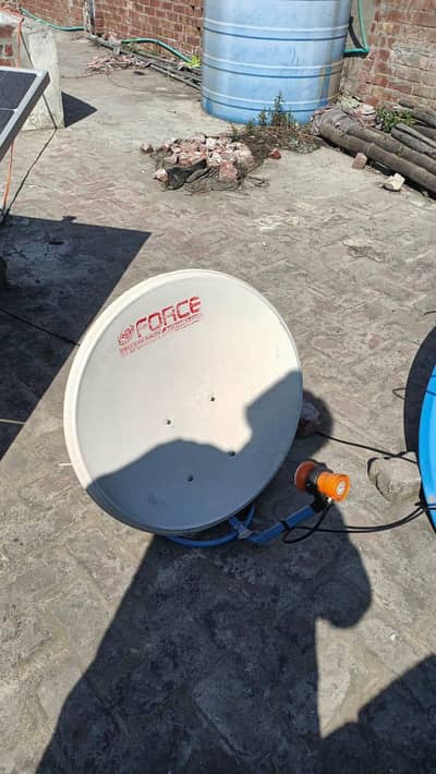 HD dish antenna installation   hd  reciver 03096614600