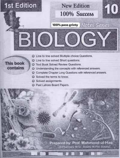 Class 10 Biology Exam Notes – Best Success key
