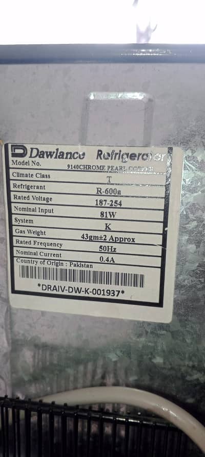 dawlance medel 9140 chrome pearl copper