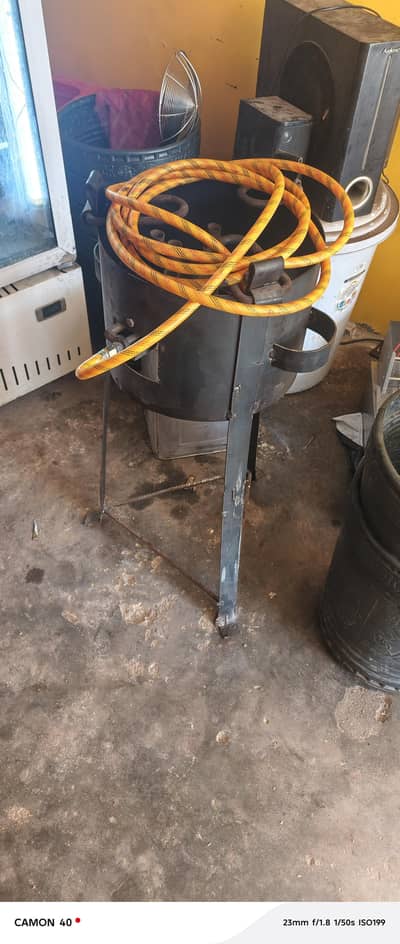 2 days used angeethi and chulha karahi