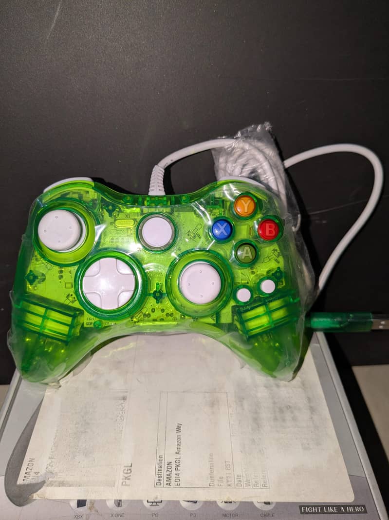 gaming controllers branded 3