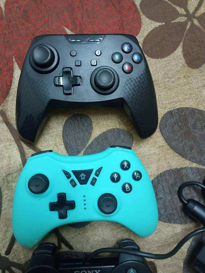 gaming controllers branded 9