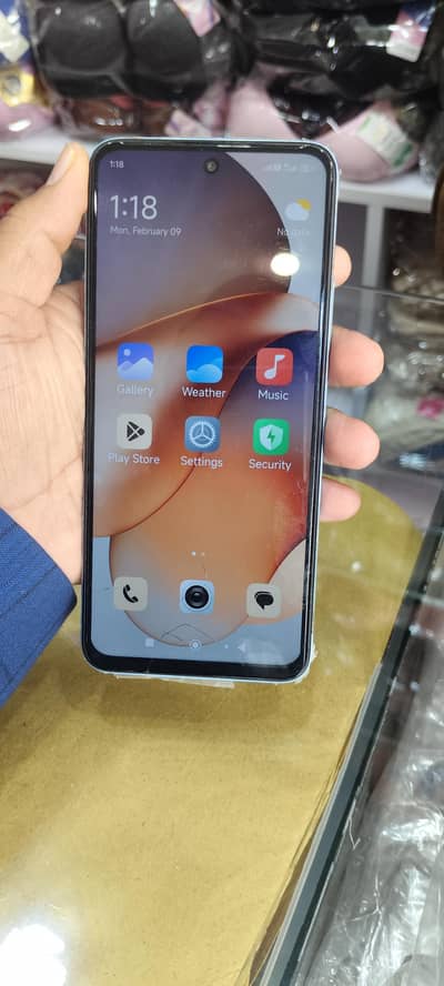 redme 12   . . . . 10 by 10 condition no repair no open with box charger