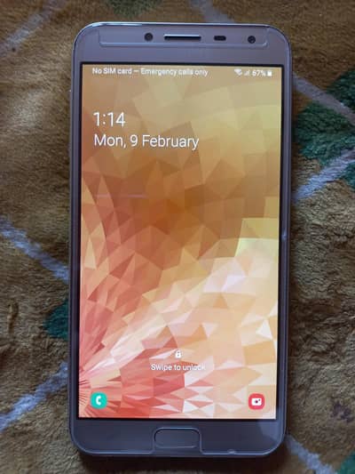 Samsung j4 16GB 2GB RAM    03323000388