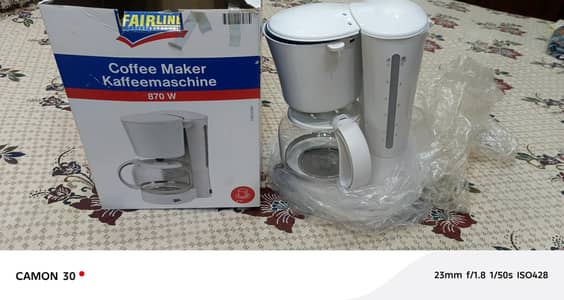coffee maker full new