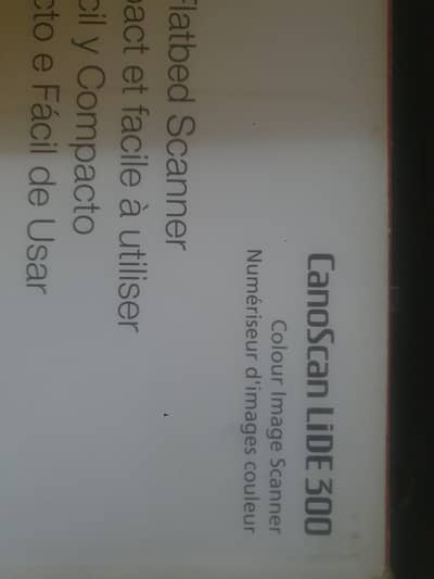 Canoscan lide 300 scanner