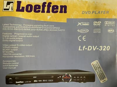 Loeffen DVD Player, Brand New