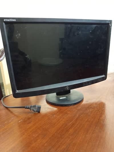 eMachines E181H 18.5-inch widescreen LCD monitor.