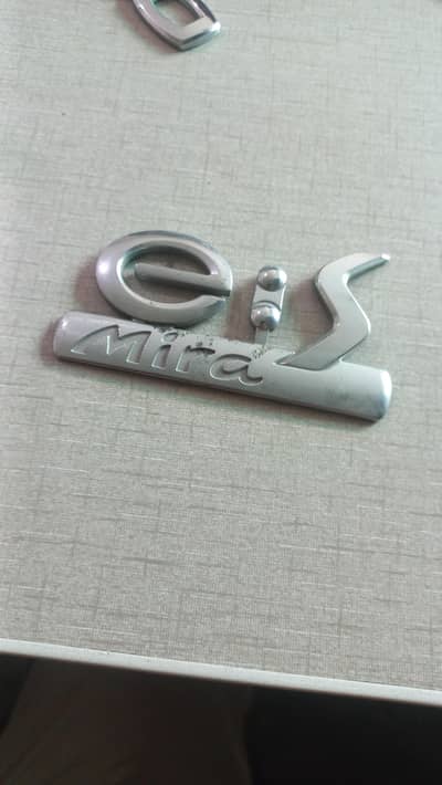 Daihatsu Mira ES , Front And Back Monogram