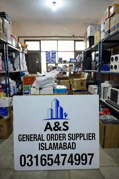 A&S Suppliers All Genral items