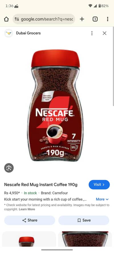 Nestle Coffee
