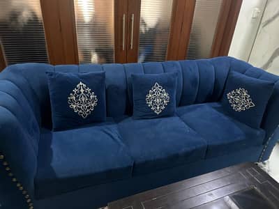 3 2 by 1 Sofa Set with center table and side table