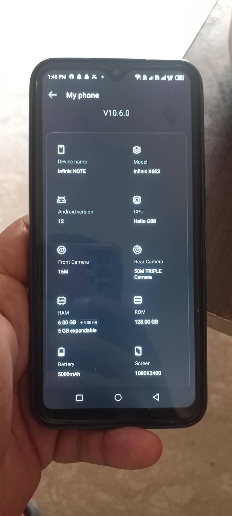 Infinix Note 12 5