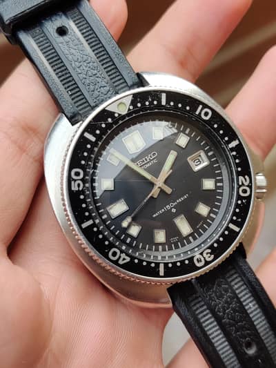 Rare Seiko Captain Willard 6105-8119 dial 100% All original