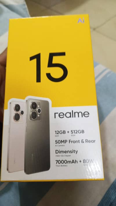 Realme 15 5g 12 512