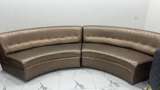 Round Sofa Set 3 piece Set