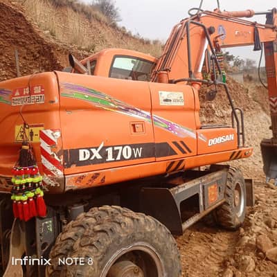 Doosan DX170W Excavator