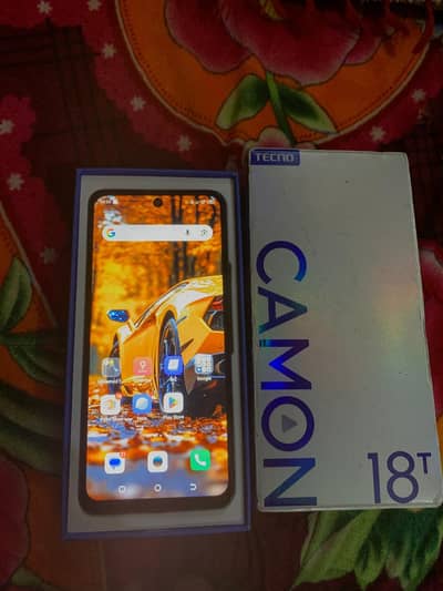 TECNO CAMON 18T  4+2 RAM 128 GB MEMORY