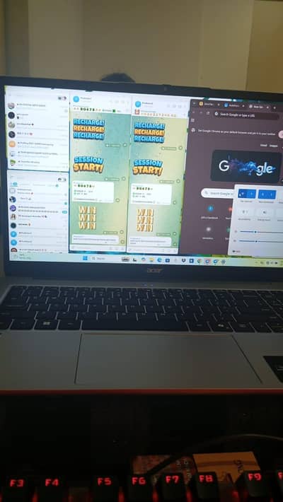 online office job chatting