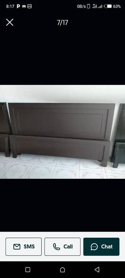 simple and decent king size double bed available whatsapp 0312 0791309