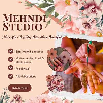 Mehndi Artist at Home | Bridal, Party & Event Mehndi