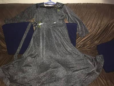 2 piece Maxi Moonlight Fabric Frock