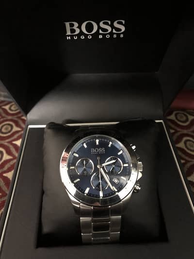 BOSS MEN’s 43 mm Chronograph Quartz…