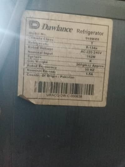 Full Size Refrigerator frizer