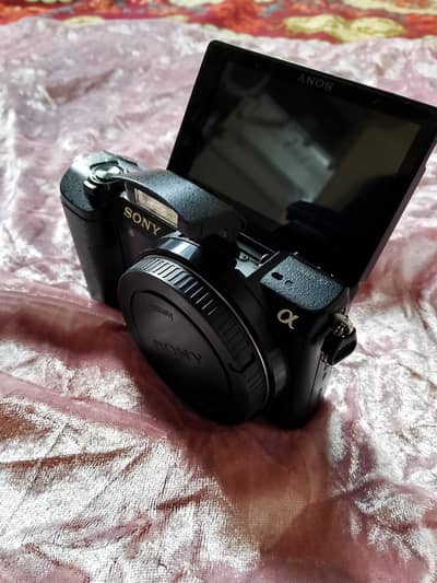 Sony A5100 mirrorless + canon 75-300mm lens+af adapter | complete kit